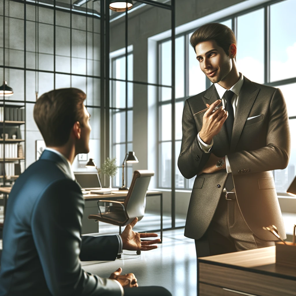 DALL·E 2024-08-09 22.39.35 - A professional and polished image that illustrates the importance of empathy in business and entrepreneurship. The scene should depict a business lead
